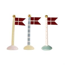 SPEEDTSBERG KERAMIKFLAG 19 CM, ROSA, GUL FOD, 222562